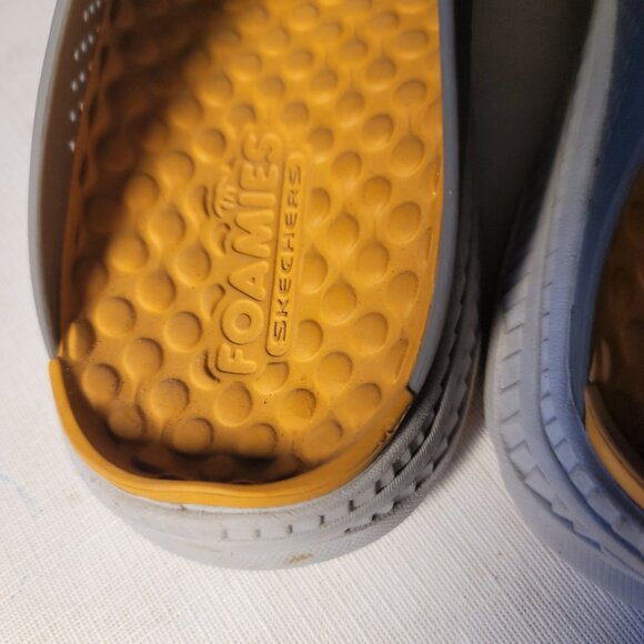 Skechers Foamies Mens US 12EUR 46 Creston Ultra Grey SlipOn Clogs - Picture 3 of 6